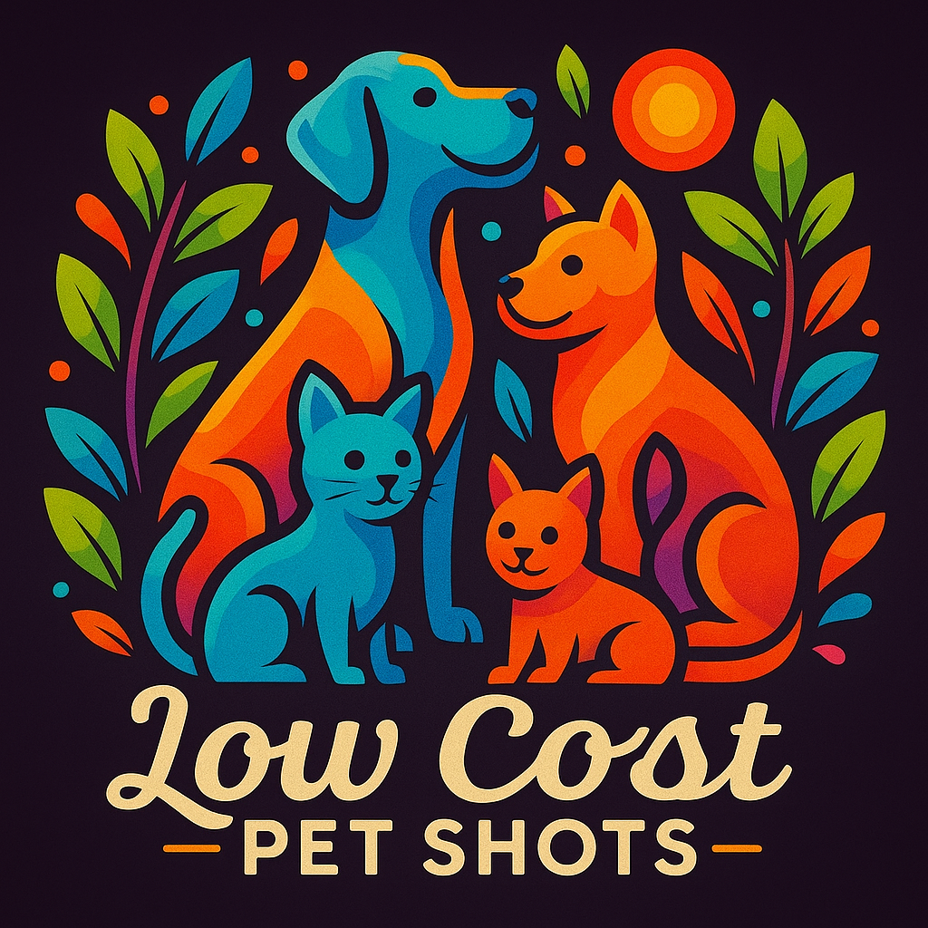 Low Cost Pet Shots logo